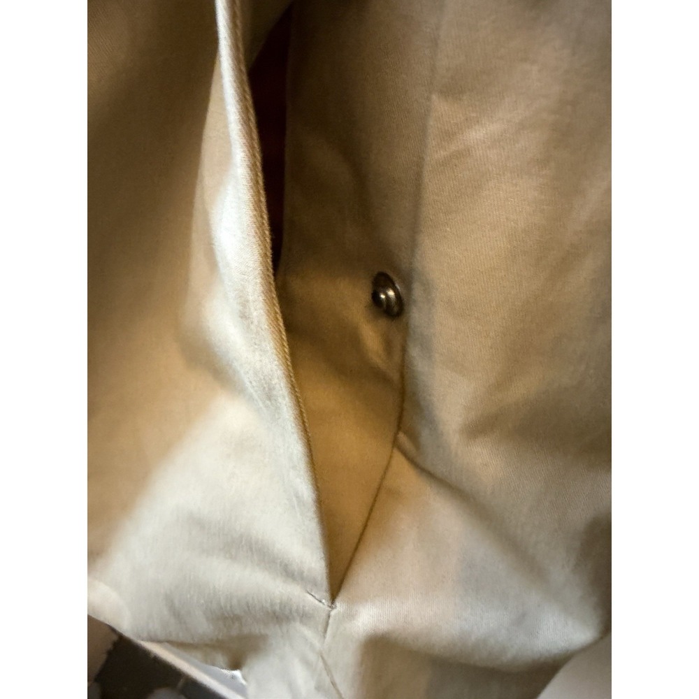 Five Four Lightweight Khaki Jacket Modern Tailored Cotton Work Golf Casual Churc - Picture 5 of 15